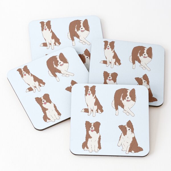 Item preview, Brown border collie pack  designed and sold by Mayarart.