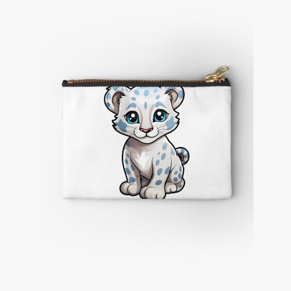 Item preview, Cute Little Snow Leopard, Cartoon Style designed and sold by Vansky-Art.