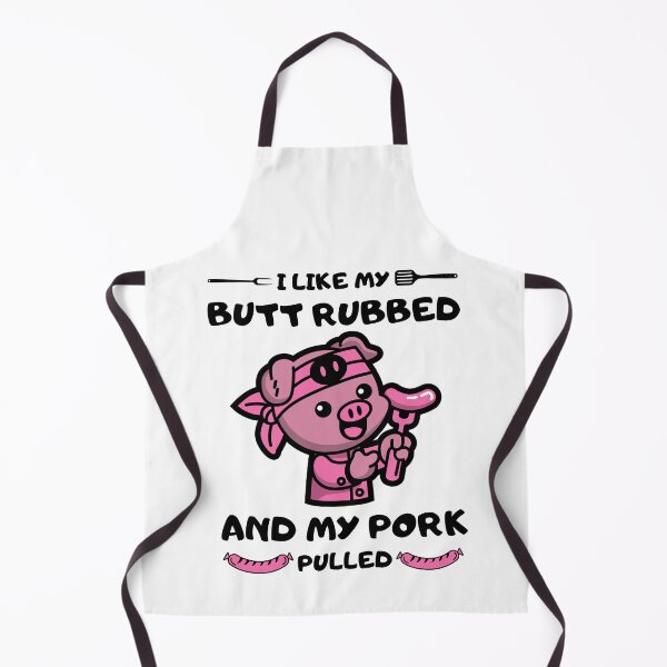 Item preview, I Like My Butt Rubbed Pig designed and sold by TastyTees-Store.