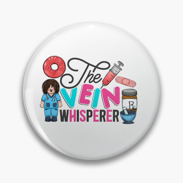 Item preview, The Vein Whisperer Life savers Chic RN, LPN,CNA designed and sold by Livn2laugh.