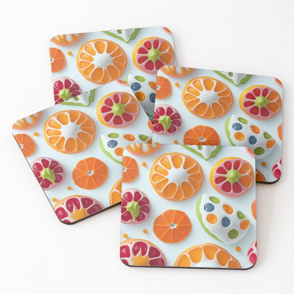 Item preview, Juicy Jelly Fruits Design designed and sold by NikksCustomArt.