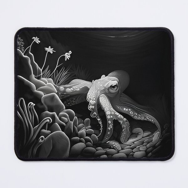 Item preview, Octopus pencil drawing designed and sold by Pencil-Art.