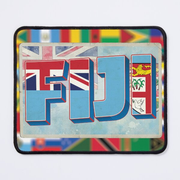 Item preview, Fiji vintage style retro souvenir designed and sold by DeveloperProp0.