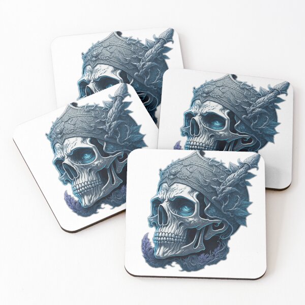 Item preview, Silver Skull designed and sold by Lia's AI Art.