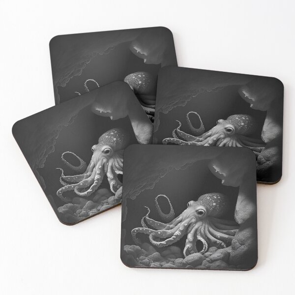 Item preview, Octopus pencil drawing designed and sold by Pencil-Art.