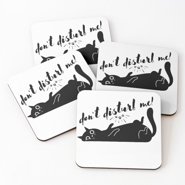 Item preview, don't disturb me ,cat  designed and sold by Designfs.