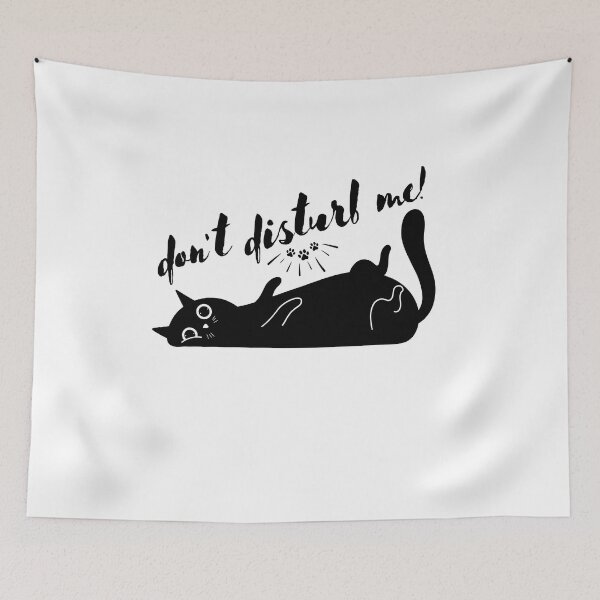 Item preview, don't disturb me ,cat  designed and sold by Designfs.