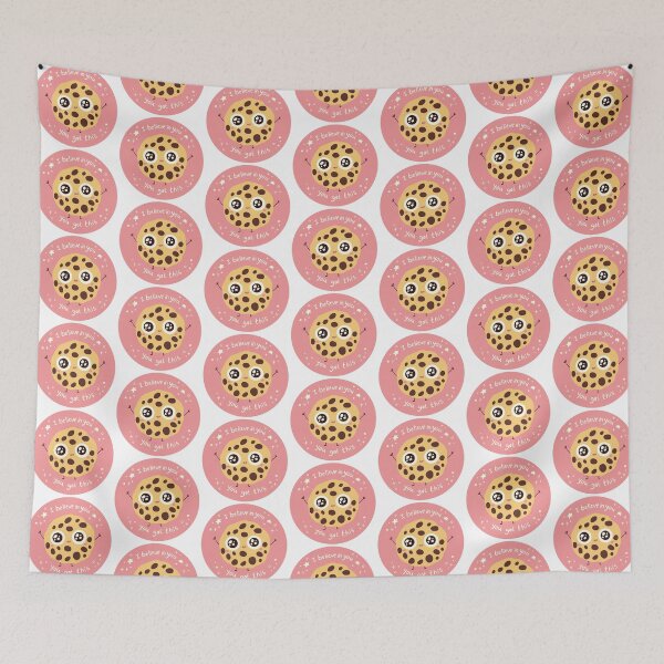 Item preview, I believe in you, you got this! encouragement chocolate chip cookie  designed and sold by Yaragold.