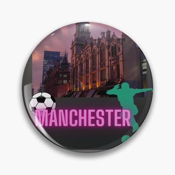 Item preview, LOCATION MANCHESTER -A MAN WITH FOOTBALL designed and sold by ThamaraiSelvi.