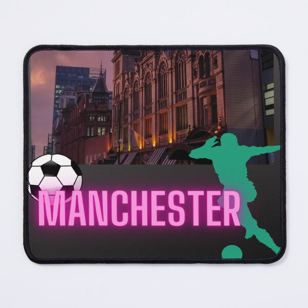 Item preview, LOCATION MANCHESTER -A MAN WITH FOOTBALL designed and sold by ThamaraiSelvi.