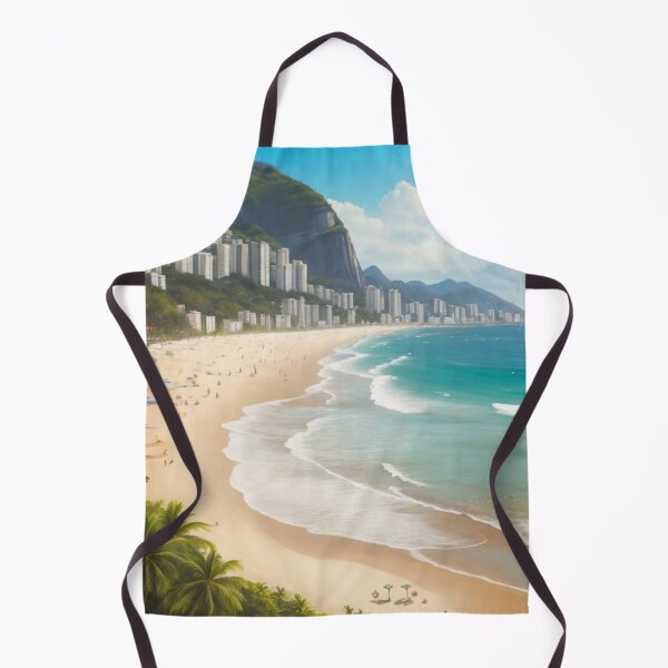 Artikelvorschau, Ipanema: Künstlerische Impressionen eines tropischen Paradieses entworfen und verkauft von Ceemko's Vintage Corner.