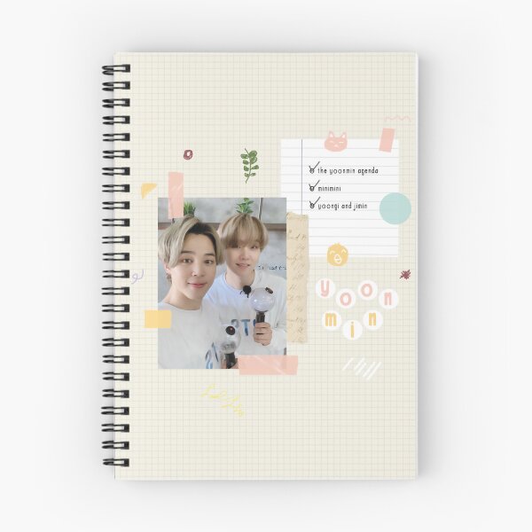 Item preview, BTS YOONMIN A5 cover I designed and sold by lyric-olivares.