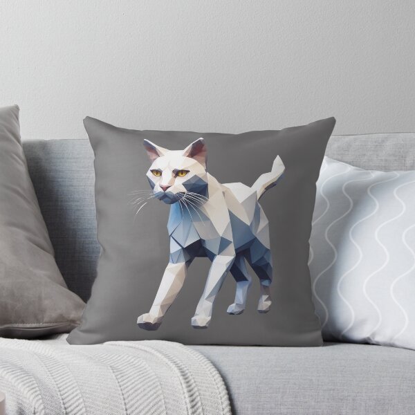 Item preview, The white cat. designed and sold by sundayJune.