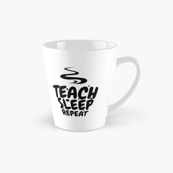 Item preview, Coffee, Teach, Repeat designed and sold by PompousPeasant.