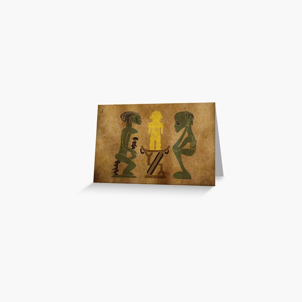 Afro Greeting Cards for Sale