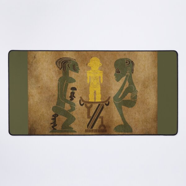 Item preview, African abstract tribal ethnic art designed and sold by Alexaltay.