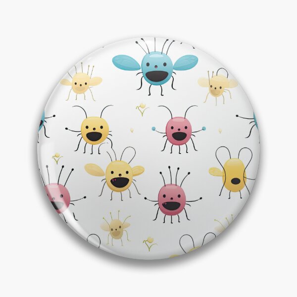 Item preview, lovely bug seamless designed and sold by NatthyDesign.