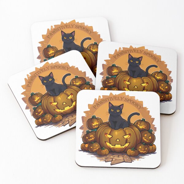 Item preview, pawsitively spooky halloween party designed and sold by GiftMonkey.