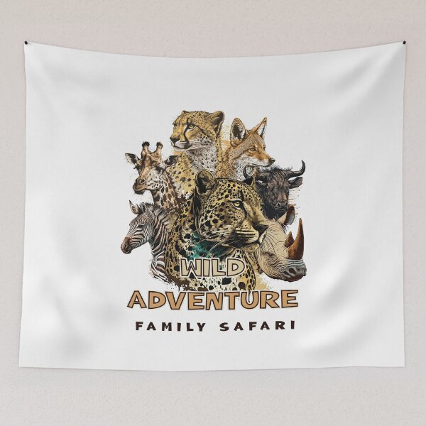 Item preview, Wild Adventure Family Safari animals designed and sold by All Year Round.