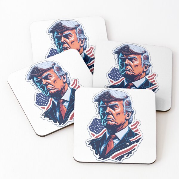 Item preview, Trump 2024 Stickers - Parody Designs for Political Commentary designed and sold by artblocksai.