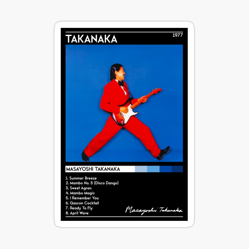 Takanaka Album Cover - Masayoshi Takanaka | City Pop | 70s 80s 90s 
