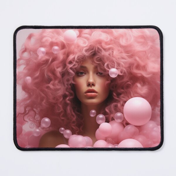 Item preview, afro pink bubbles designed and sold by Quijote-.