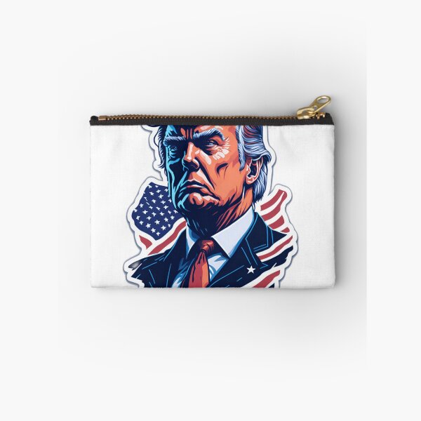 Item preview, Trump 2024 Stickers - Parody Designs for Political Commentary designed and sold by artblocksai.