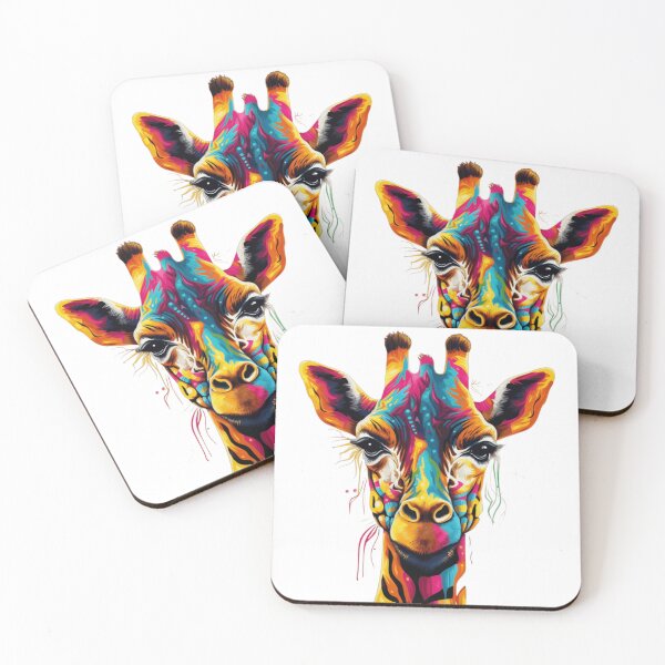 Item preview, full color giraffe designed and sold by RodoArtDs.
