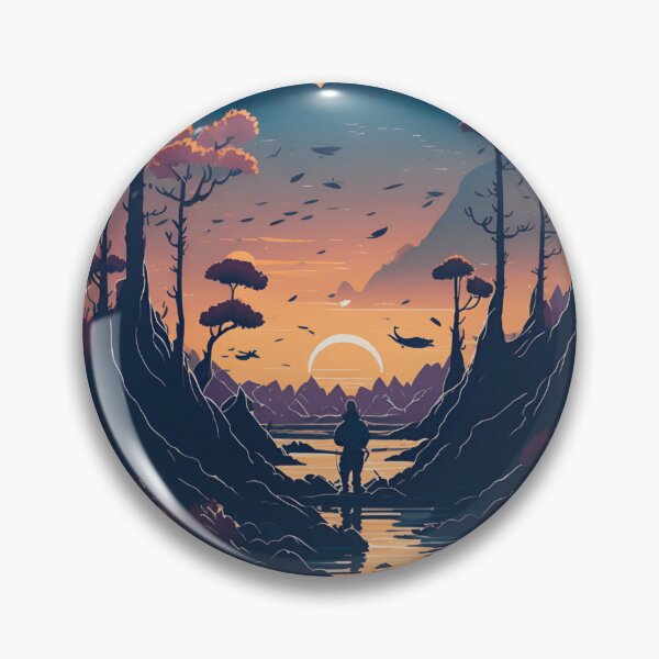 Item preview, Enchanting Forest Art Stickers - Nature's Beauty in Every Design designed and sold by artblocksai.