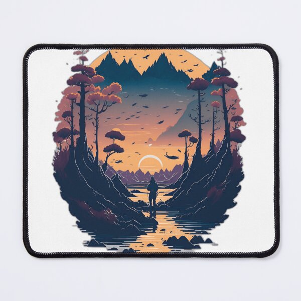 Item preview, Enchanting Forest Art Stickers - Nature's Beauty in Every Design designed and sold by artblocksai.