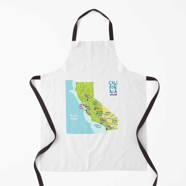 Item preview, Beautiful map of California designed and sold by Lovedigitalart.