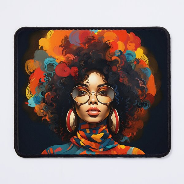 Item preview, BEAUTIFUL AFRO BLACK URBAN ART  designed and sold by Design Den.