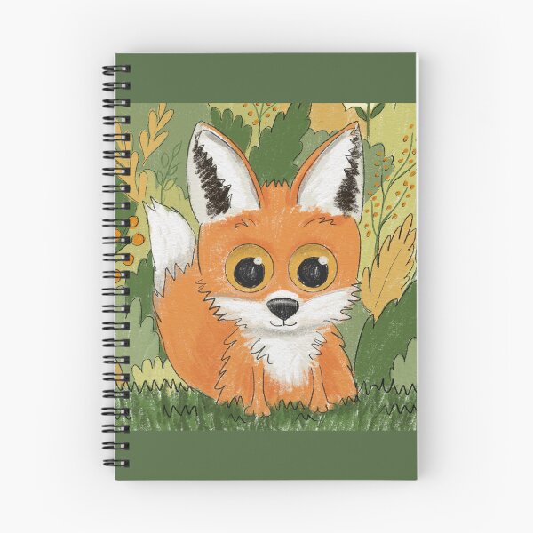 Item preview, cutefox designed and sold by marieilustrada.