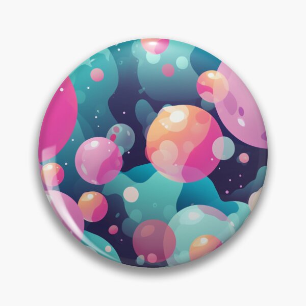 Item preview, Wave of colorful bubbles designed and sold by Quijote-.
