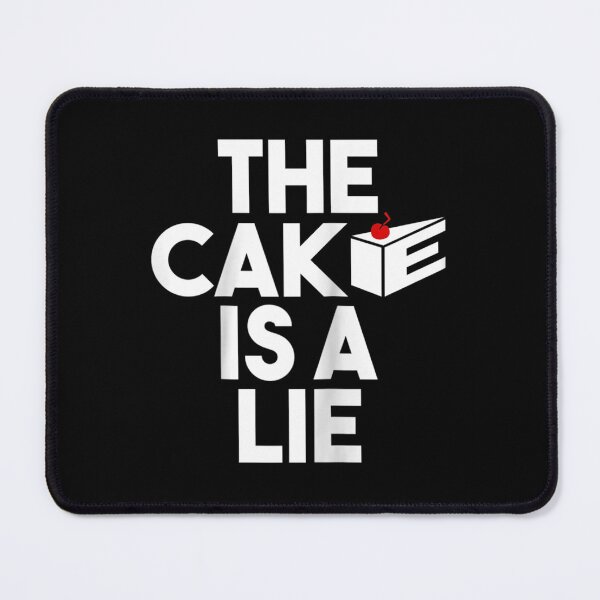 Item preview, The Cake Is A Lie Portal Gaming Funny Video Game Gift Raglan Baseball Tee designed and sold by MichaelHarrisee.