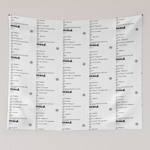 Item preview, mood. playlist designed and sold by BrookDeguzman.