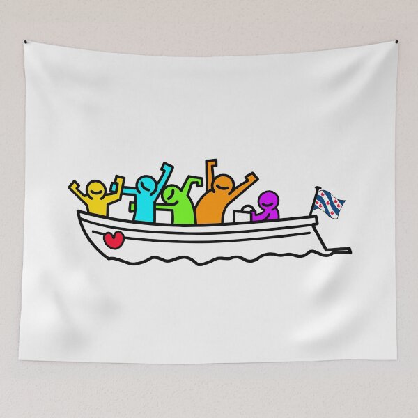 Item preview, Freonen boat designed and sold by bitpopart.