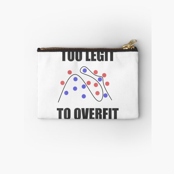 Item preview, Too Legit To Overfit T Shirts For Data Science designed and sold by MichaelHarrisee.