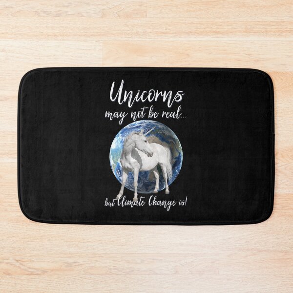 Item preview, Unicorn Climate Change Is Real Environmental Science Gift  designed and sold by MichaelHarrisee.