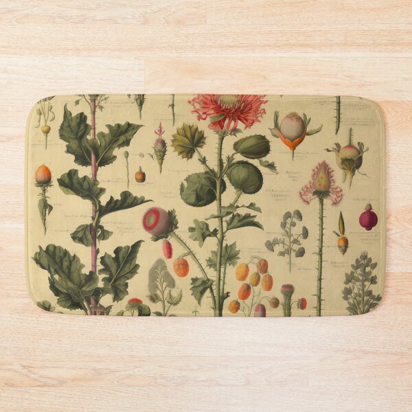 Item preview, Old Plant Drawings of Horticulture and Botany  designed and sold by BrandonArtWorld.