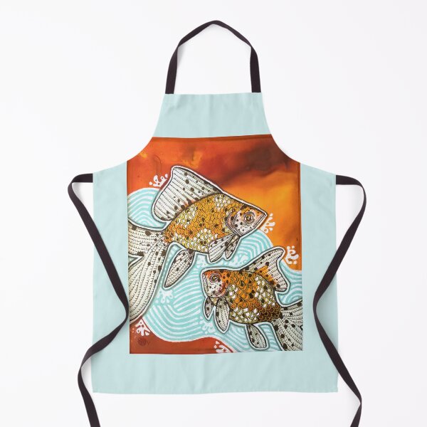 Item preview, Two Calico Goldfish designed and sold by Lynnette Shelley.