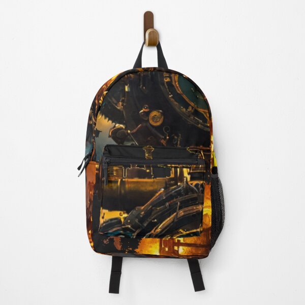 Item preview, Train Engine with smokes in dark background designed and sold by Md Rashid Hasan.
