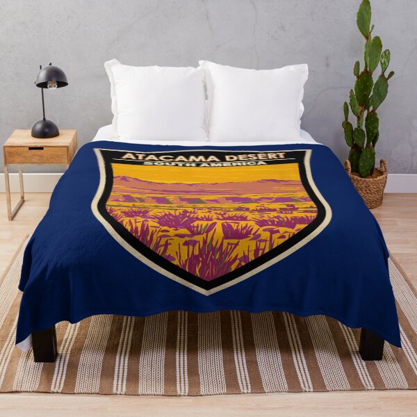 Item preview, Atacama Desert Sunset South America Travel Art Badge designed and sold by KrisSidDesigns.