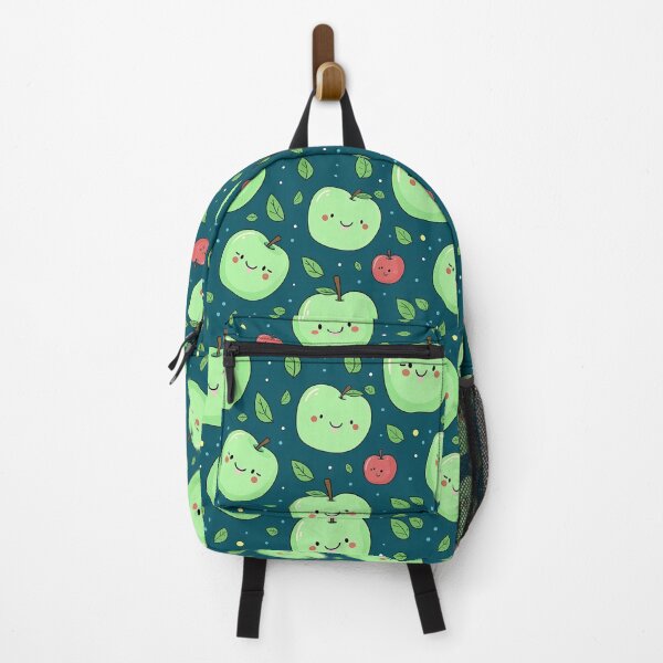Item preview, cute green apple seamless designed and sold by NatthyDesign.
