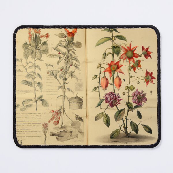 Item preview, Old Plant Drawings of Horticulture and Botany  designed and sold by BrandonArtWorld.