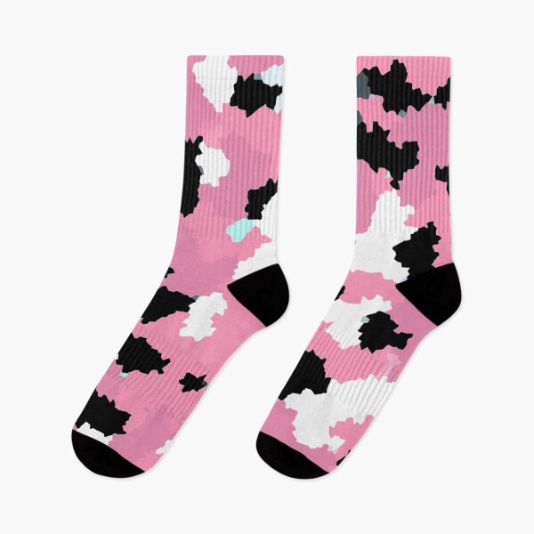 Item preview, Pink Black And White Abstract Art designed and sold by PatternTitan.