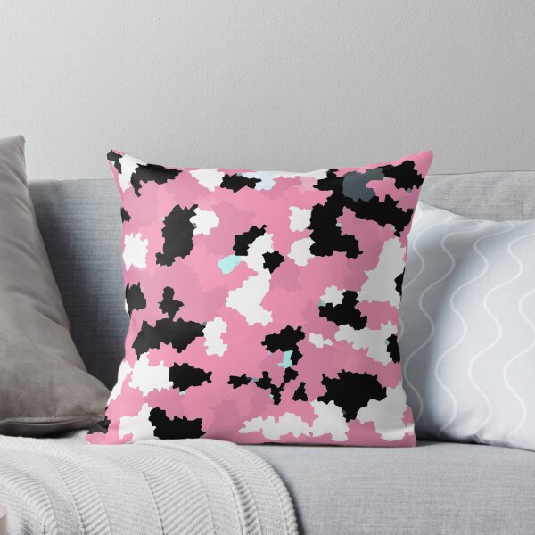 Item preview, Pink Black And White Abstract Art designed and sold by PatternTitan.