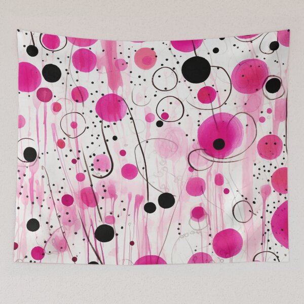 Item preview, Pink watercolor bubbles designed and sold by Quijote-.