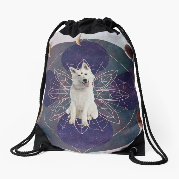 DoogyMystic Dog Drawstring Bag