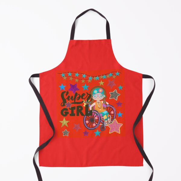 Item preview, Super Girl Chic, Girl In Wheel Chair With Stars -Super Girl designed and sold by Livn2laugh.
